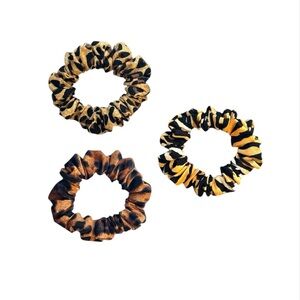 Animal Print Scrunchies Set